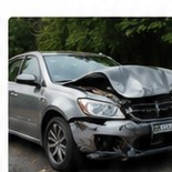 Damaged car